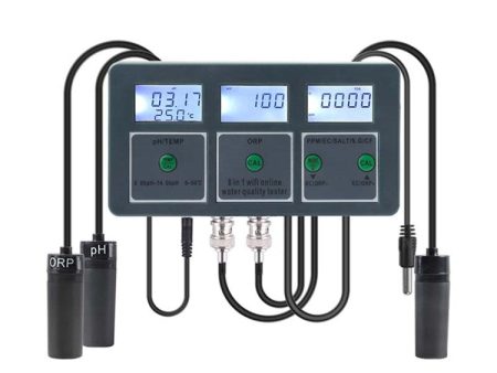 PH-W218 8-in-1 PH EC SALT ORP TDS S.G TEMP CF Monitor WiFi Water Quality Tester Cheap