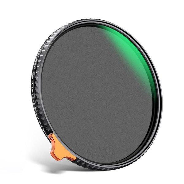 K&F CONCEPT Nano Series KF01.1816 82mm ND2-32 1   4 Black Mist Diffusion Camera Lens Filter 2-in-1 Multi-layer Coated HD Filter Hot on Sale