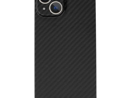 For iPhone 13 mini 5.4 inch Carbon Fiber Texture Mobile Phone Cover, Precise Cutout Aramid Fiber Back Case Online Sale