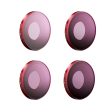 PGYTECH P-32C-012 Waterproof ND Filters Set for DJI Osmo Action 3 Camera ND 8, 16, 32, 64 Filters Multi-Layer Coated Filters Oil-Proof Lens Filters (Professional Edition) Online