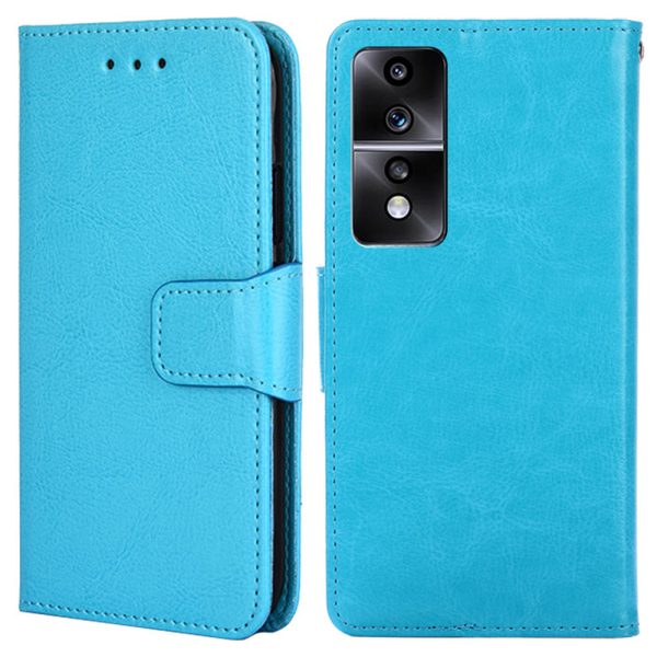 For Honor 80 GT 5G Textured PU Leather Wallet Phone Stand Cover Shockproof Mobile Case For Discount