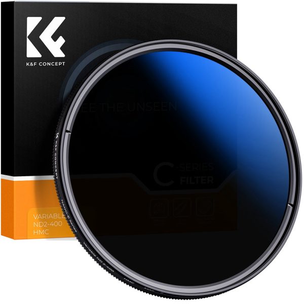 K&F CONCEPT KF01.1406 ND2-400 Neutral Density Fader Variable ND Filter Ultra Thin Multilayer Coating 82mm Camera Lens Filter Discount