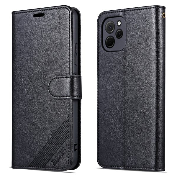 AZNS Mobile Phone Cover for Huawei Enjoy 50z 4G   nova Y61 4G, PU Leather Anti-fall Phone Case with Wallet Stand For Discount