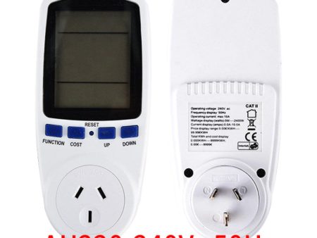 Digital LCD Power Meter Wattmeter Socket Energy Meter Measuring Outlet Power Analyzer Hot on Sale