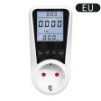 Digital Wattmeter Power Energy Consumption Meter Multifunction LCD Display Voltage Current Electric Meter with Backlit Supply