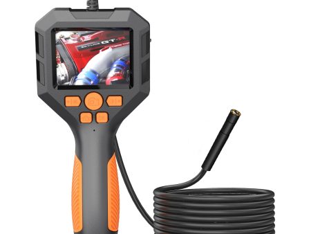 P10 5m Hard Wire 5.5mm Lens 2.8  IPS Screen 1080P HD Inspection Camera 8-LED Handheld Endoscope Online Sale