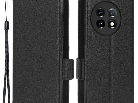 For OnePlus Ace 2 5G   11R 5G Phone Case Folding Stand Litchi Texture Leather Wallet Phone Cover For Cheap