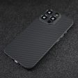 For iPhone 14 Pro Max Mobile Phone Protective Cover, Precise Cutout Carbon Fiber Texture Aramid Fiber Back Case Discount