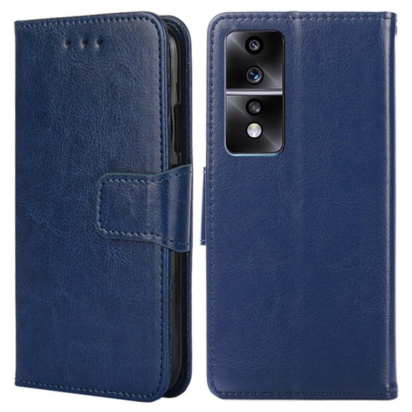 For Honor 80 GT 5G Textured PU Leather Wallet Phone Stand Cover Shockproof Mobile Case For Discount