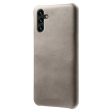 Protective Phone Cover For Samsung Galaxy A54 5G, Calf Textured PU Leather Coated PC Mobile Phone Case Supply