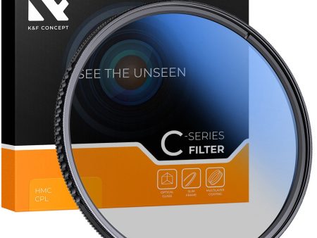 K&F CONCEPT KF01.1442 82mm MC CPL Filter Ultra-thin Optical Glass Round Multi-Layer Coating Design DSLR Camera Lens Accessories Online