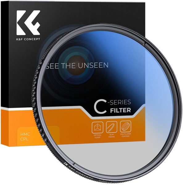 K&F CONCEPT KF01.1442 82mm MC CPL Filter Ultra-thin Optical Glass Round Multi-Layer Coating Design DSLR Camera Lens Accessories Online