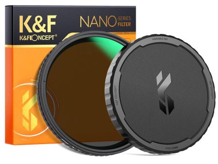 K&F CONCEPT ND2-ND32 Filter Variable ND Filter Lens Neutral Density Variable Multi-Layer Nano-Coated Filter with Lens Cover 82mm For Sale