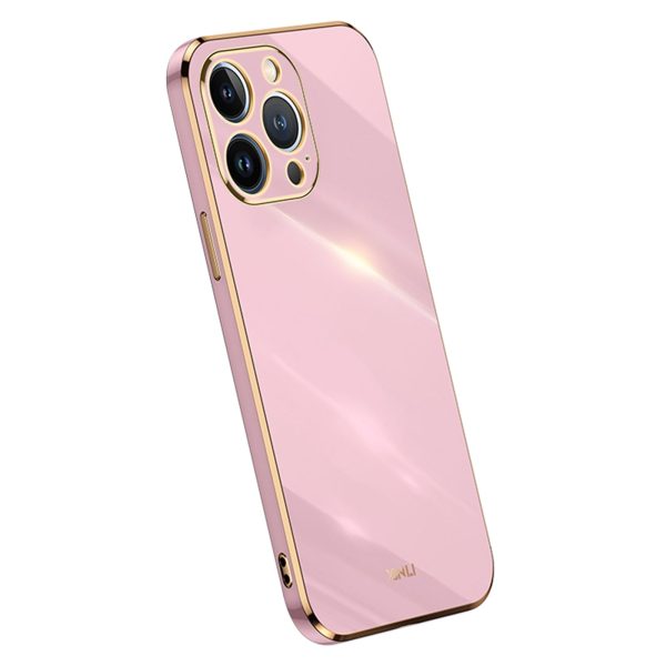 XINLI Slim TPU Phone Cover for iPhone 14 Pro, Electroplating Non-slip Anti-wear Mobile Phone Case For Discount