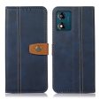 Leather Phone Case for Motorola Moto E13 4G, Calf Texture Cell Phone Wallet Cover Online Hot Sale