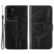 YB Imprinting Series-4 for Tecno Spark Go 2022 Butterfly Flower Imprinted Phone Case Stand Flip Leather Wallet  Cover For Sale