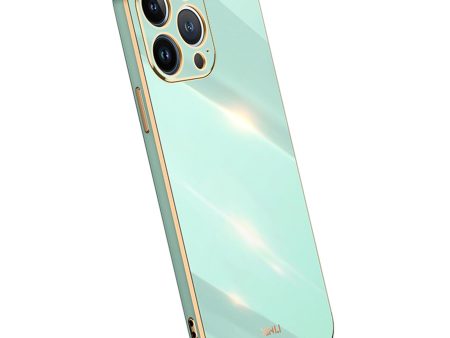 XINLI Slim TPU Phone Cover for iPhone 14 Pro, Electroplating Non-slip Anti-wear Mobile Phone Case For Discount