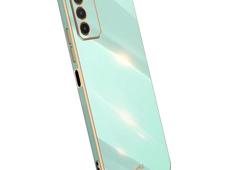 XINLI TPU Phone Cover for Samsung Galaxy A03s (164.2 x 75.9 x 9.1mm), Electroplating Anti-shock Mobile Phone Case Sale