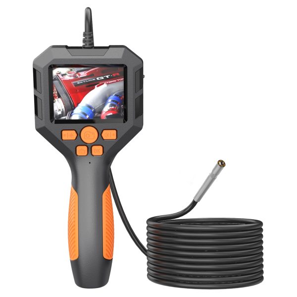 P10 2m Hard Wire 3.9mm Lens 1080P HD Endoscope for Cars 2.8  IPS Screen Piping Inspection Camera Fashion