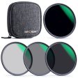 K&F CONCEPT 4Pcs   Set 82mm Multi-Layer Coated Filter Kit for Camera Lenses ND4 ND8 ND64 ND1000 Filters with Storage Bag Online