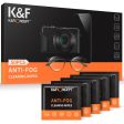 K&F CONCEPT KF08.034 50Pack Individually Wrapped Anti-fog Cleaning Wipes for Glasses Camera Lens LCD Screen Online now