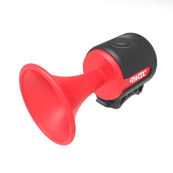 TWOOC Electric Bicycle Horn 120dB Loud Bike Bell with Elastic Straps and Anti-slip Pad Online