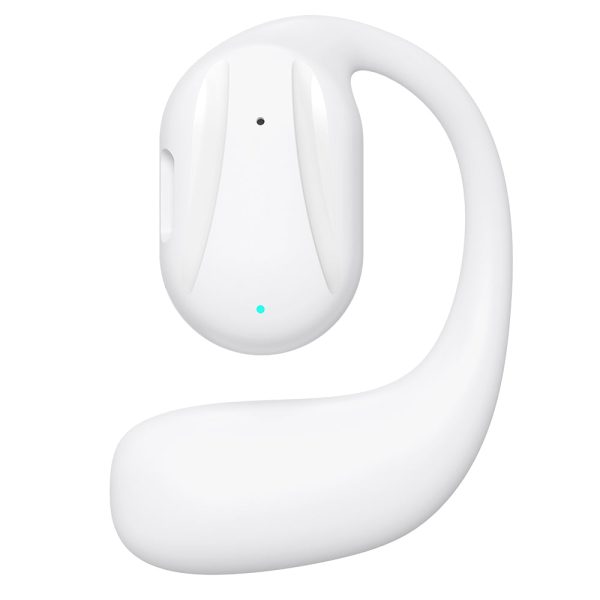 YJ77 Business Single Ear Wireless Bluetooth Earhook Headset Air Conduction Hands-free Call Music Earphone Online now