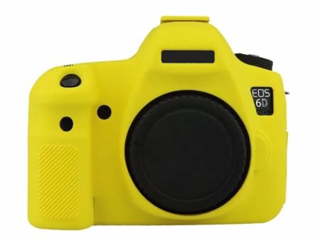 Silicone Case for Canon EOS 6D Digital Camera Anti-scratch Protective Cover Non-slip Texture Protector Fashion