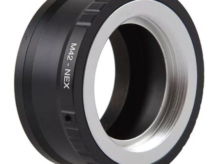 M42-NEX Metal Camera Lens Adapter Ring Replacement for M42 Lens to for Sony NEX-5   NEX-F3 Cameras Online now