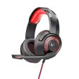 OVLENG GT66 RGB Gaming Headset Head-mounted Headphones with Noise-canceling Microphone, USB+3.5mm Plug For Discount