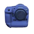 Drop Protection Flexible Silicone Protective Case for Canon EOS R3  Camera, Anti-scratch Anti-drop Cover Fashion