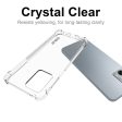 ENKAY HAT PRINCE Transparent TPU Phone Case for Motorola Moto G 5G (2023), Thickened Corners Anti-slip Strip Edge Clear Mobile Phone Cover For Sale