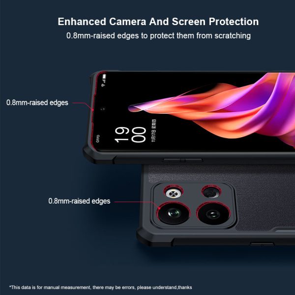 XUNDD For Oppo Reno9 Pro 5G Shockproof Mobile Phone Back Shell Cover Anti-Scratch Acrylic+TPU Transparent Phone Case Sale