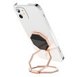 Foldable Metal Magnetic Desktop Ring Shape Phone Tablet Holder Zinc Alloy Cell Phone Stand Sale