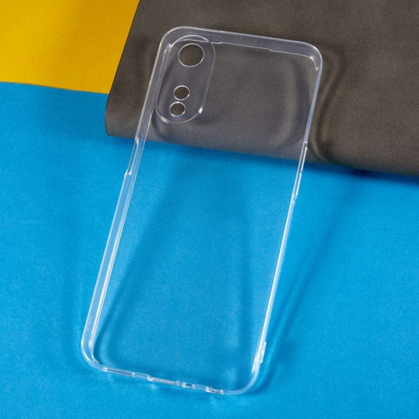 Mobile Phone Shell Protector for Oppo A58x 5G, Phone Case Ultra Thin High Transparency Clear Flexible TPU Cover Online now