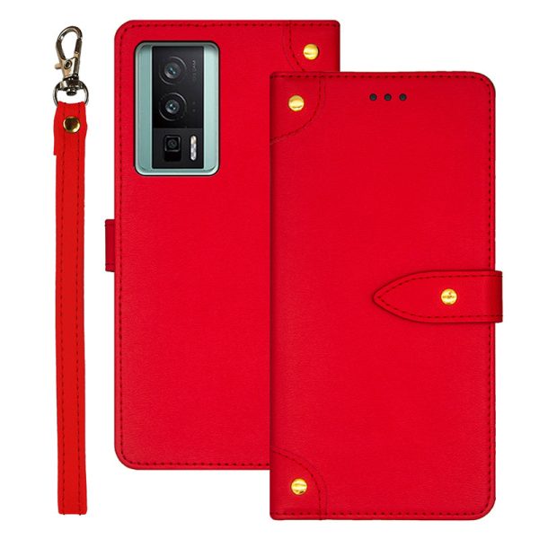 IDEWEI Mobile Phone Flip Case for Xiaomi Poco F5 Pro 5G   Redmi K60 Pro 5G   K60 5G PU Leather Card Slots Design Stand Magnetic Cover Online