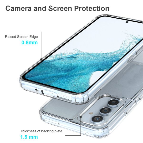 For Samsung Galaxy A54 5G Anti-Yellowing Acrylic TPU Clear Phone Back Cover Drop-Proof Mobile Phone Case Hot on Sale