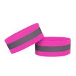 2Pcs 4cm Elastic Reflective Bands Safety Wrist Strap for Men Women Runner Cycling Walking Fashion