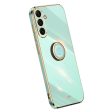 XINLI For Samsung Galaxy A54 5G Drop-proof Protective Phone Cover Electroplating Slim Mobile Phone Case Kickstand Sale