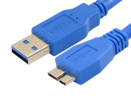 0.3m USB 3.0 Extension Cable A Male to Micro-B Adapter Converter Charger Cable Wire Cord for Mobile Hard Disk Hot on Sale