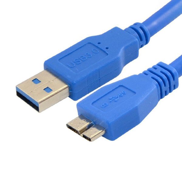 0.3m USB 3.0 Extension Cable A Male to Micro-B Adapter Converter Charger Cable Wire Cord for Mobile Hard Disk Hot on Sale