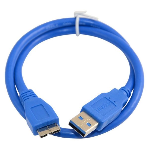 0.3m USB 3.0 Extension Cable A Male to Micro-B Adapter Converter Charger Cable Wire Cord for Mobile Hard Disk Hot on Sale