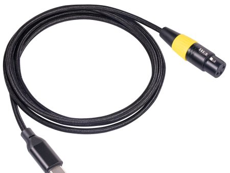 TY07F 2m Type-C Male to XLR Female Microphone Cable USB-C to 3 Pins Connector Mic Recording Cable Compatible with Mac OS, Windows, Vista Systems Fashion