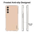 ENKAY HAT PRINCE For Samsung Galaxy A34 5G Transparent Phone Case with Anti-slip Strip Edge Clear TPU Shockproof Mobile Phone Cover For Cheap