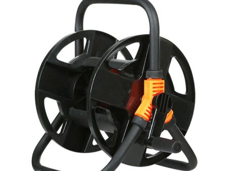 Hose Pipe Reel Holder Pipe Storage Cart Metal Garden Hose Holder for Outside Yard Online now