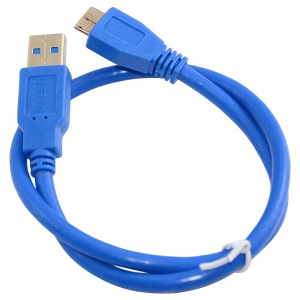 0.3m USB 3.0 Extension Cable A Male to Micro-B Adapter Converter Charger Cable Wire Cord for Mobile Hard Disk Hot on Sale