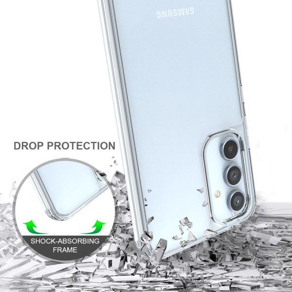 For Samsung Galaxy A54 5G Anti-Yellowing Acrylic TPU Clear Phone Back Cover Drop-Proof Mobile Phone Case Hot on Sale