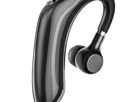 M70 Touch Control Bluetooth 5.0 Single Ear Headphone Business Style Wireless Headset Ear-Hook Earphone CVC Noise Cancelling Headphone Fashion