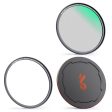 K&F CONCEPT SKU.1824 HD Clear Waterproof 82mm Magnetic Black Soft Diffusion 1   8 Filter+Magnetic Adapter Ring+Lens Cap for Camera Lens Online Hot Sale