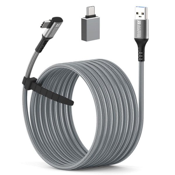 5m Link Cable for Oculus Quest     Quest 2     Pico Neo2     Neo3 VR Headset 5Gbps High-Speed Data Transfer Fast Charger Cord Hot on Sale